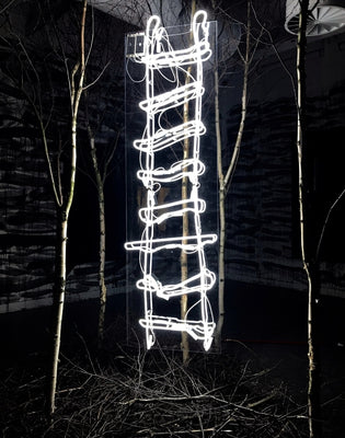 Neonskiltet x Kunstner René Holm